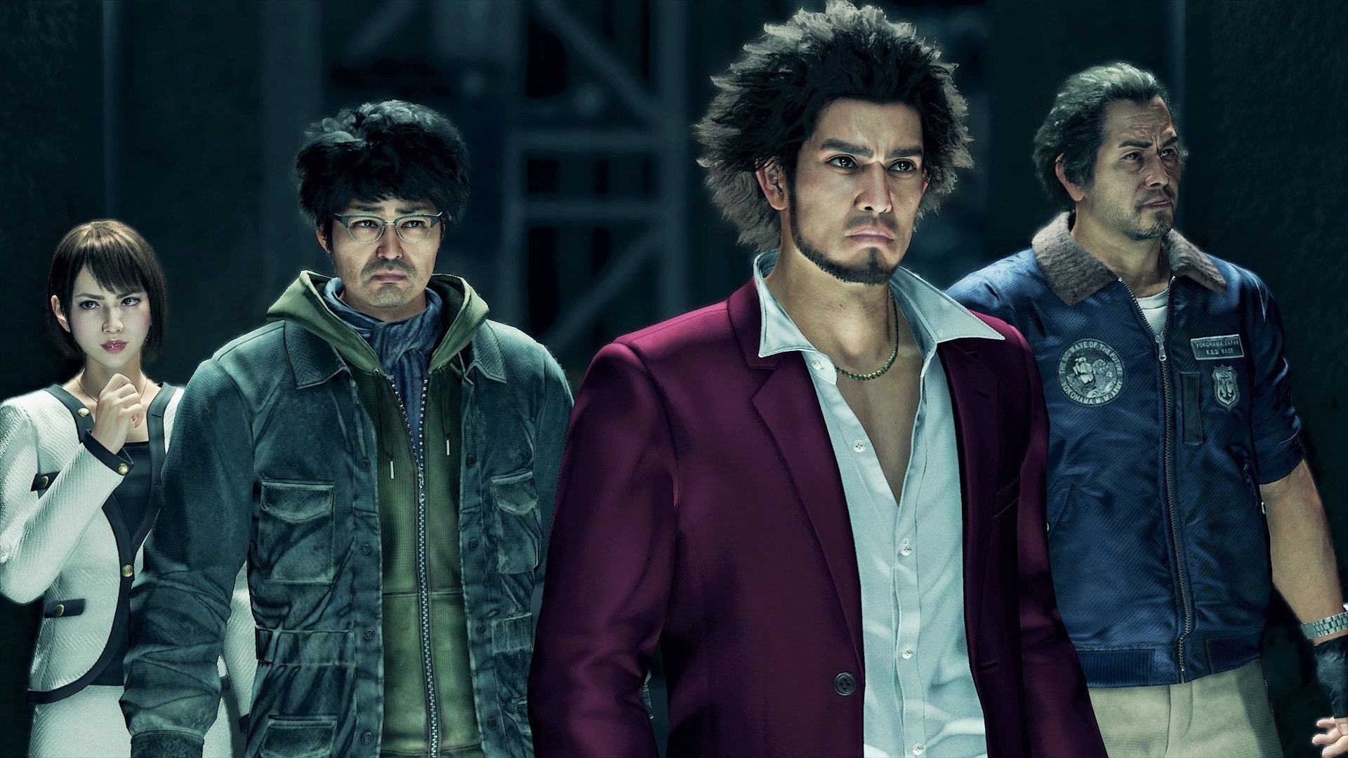 Yakuza Like a Dragon Ichiban et son équipe